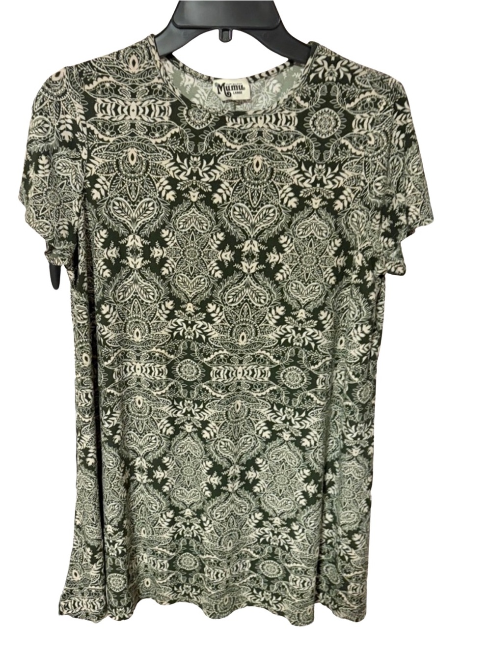 EUC Large Show Me Your MuMu Green Em Mini Dress